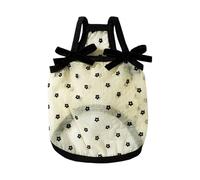 Camisole Pulever Dog Vest para Perros Pequeños A Grandes para La Ropa De Jaleo De Camisola Básica con Bownot Floral Ropa Pequeña Verano