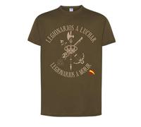 camisoleta Camiseta Hombre Legion española, Camiseta Manga Corta Legion española, Camiseta Hombre, Regalo Hombre, Camiseta legionario, Legion española, Camiseta Manga Corta, Regalo Original