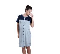 Camisón Bicolor con Abertura - T3 Premamy