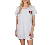 Camisón Gris de Manga Corta Minnie Mouse Disney XL