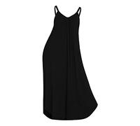 Camisón largo de verano para mujer, camiseta de dormir para mujer, tallas grandes, camisetas de tirantes delgados, tops cómodos, holgados, bata, informal, traje de casa transpirable, camisón sexy,