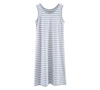 Camisón Mujer de Algodón Largo con Tirantes sin Manga Talla Grande Cuello Redondo