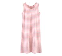 Camisón Mujer Largo Algodón de Tirantes sin Manga con Cuello Redondo para Tallas Grandes Pijama