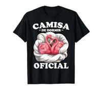 Camisón Oficial de Sleepshirt Divertido Flamenco Amante de los pájaros Camiseta