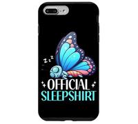 Camisón Oficial Sleepshirt Butterfly Nap Pijama Sleep Carcasa para iPhone 7 Plus/8 Plus