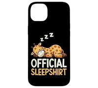 Camisón Oficial Sleepshirt Giraffe Napper Late Riser Carcasa para iPhone 14 Plus