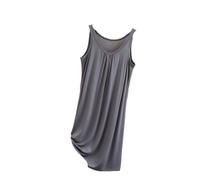 Camisón para Mujer - Camisón De Lencería Modal Sexy De Talla Grande para Mujer, Ropa De Dormir Informal, Chaleco Sin Mangas, Camisón, Vestido De Verano para Casa, Estilo B, 5XL