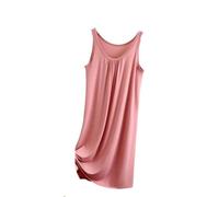 Camisón para Mujer - Camisón De Lencería Suave Modal Sexy De Talla Grande para Mujer, Ropa De Dormir Informal, Chaleco Sin Mangas, Camisón, Vestido De Verano para Casa, Estilo A, 3XL
