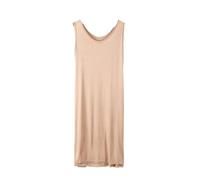 Camisón Para Mujer - Camisón Modal De Talla Grande Para Mujer, Lencería Sin Mangas, Camisón Largo, Ropa De Dormir De Verano, Ropa Suelta Para El Hogar, Ropa De Descanso, Rosa Claro, 4Xl