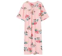 Camisón Para Mujer - Vestido Con Estampado De Fresas De Verano, Camisones De Mujer, Camisones De Encaje Con Cuello En V, Camisón De Manga Corta, Conjunto De Pijama Con Volantes, Estilo A, 4Xl