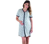 Camisón Premamá Gris - con Corazoncito T4 Premamy