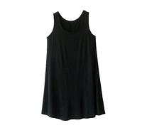 Camisones Mujer Algodón Modal Largos Camisón Mujer Tirantes sin Manga Camisones para Mujer Tallas Grandes Camisones Mujer Cuello Redondo Pijamas de Talla Grande (4#,XL)
