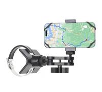 CamKix BarGrip - Soporte de teléfono para barras antivuelco UTV de todas las formas, compatible con Polaris, CanAm, Honda, Kawasaki, Yamaha, Wildcat, rotación de 360° para jaulas de 1 a 2 pulgadas RZR