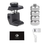 Camkix Conjunto de Contrapeso de Cardán para Teléfonos Inteligentes - 1X Contrapeso de Clip, 4X Tornillos Estabilizadores - Compatible con DJI Osmo Mobile 1/2, Zhiyun Smooth 4, Zhiyun Smooth Q
