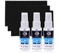 CAMKIX® Lentes y Juego de Limpieza de Pantalla - Aerosol de Limpieza, un paño de Microfibra Limpiar la Lente de su Reflejo DSLR