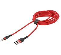 CAMKLF-C09 Cable de Alta Velocidad, USB 2.0 2m Rojo Textil 1.5A BASEUS