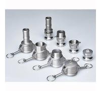 Camlock, 1PC FPT Adaptador de montaje casero acero inoxidable Barb Desconexión rápida for accesorios bombas manguera1/2" 3/4 "1-1/4"1-1/2"(B,DN32)