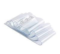 Cammeciso Cortina de fleje de PVC,Cortina de láminas Industrial,Comercial Cortina PVC Transparente,Resistente a la Intemperie,Aislamiento térmico,para Puerta de almacén,Tiendas,Cuarto frío