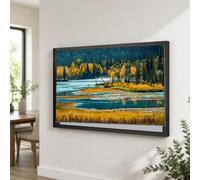 Cammeciso Cuadro para Tapar Cuadro Electrico Tapas Contador Estante Decorativo De La Cubierta La Cajas del Panel Eléctrico Cubrecontador Cubre Cuadro Eléctrico Ideal para Entrada,Pasillo o Salón