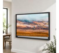 Cammeciso Cuadro para Tapar Cuadro Electrico Tapas Contador Estante Decorativo De La Cubierta La Cajas del Panel Eléctrico Cubrecontador Cubre Cuadro Eléctrico Ideal para Entrada,Pasillo o Salón