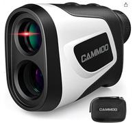 CAMMOO Telémetro de caza de golf con pendiente, buscador de rango de golf de 1100 años con 5 modos, aumento 6X, carga USB, medición clara y precisa, alerta de vibración, para caza, golf, medición -