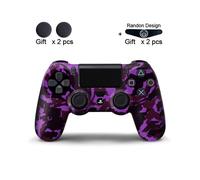 Camo 08-DATA FROG - Funda protectora de silicona suave para mando de PS4 de SONY Playstation 4