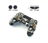 Camo 09-DATA FROG para SONY Playstation 4 PS4 cubierta protectora del controlador Recubrimiento de goma de gel