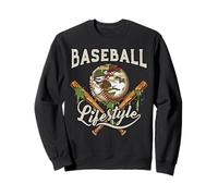 Camo Baseball Lifestyle Ice Cream Drip Camuflaje Niños Sudadera
