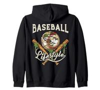 Camo Baseball Lifestyle Ice Cream Drip Camuflaje Niños Sudadera con Capucha