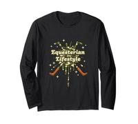 Camo Equestrian Drip Life Style Manga Larga