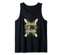 Camo Esquí Drip Life Style Camiseta sin Mangas