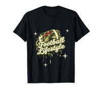 Camo Football Drip Life Style Camiseta