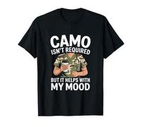 Camo no es necesario, pero ayuda con mi estado de ánimo VA enfermera Camiseta