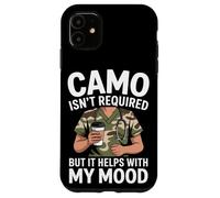 Camo no es necesario, pero ayuda con mi estado de ánimo VA enfermera Carcasa para iPhone 11