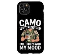 Camo no es necesario, pero ayuda con mi estado de ánimo VA enfermera Carcasa para iPhone 11 Pro