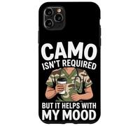 Camo no es necesario, pero ayuda con mi estado de ánimo VA enfermera Carcasa para iPhone 11 Pro Max