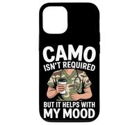 Camo no es necesario, pero ayuda con mi estado de ánimo VA enfermera Carcasa para iPhone 12/12 Pro