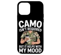 Camo no es necesario, pero ayuda con mi estado de ánimo VA enfermera Carcasa para iPhone 12 mini