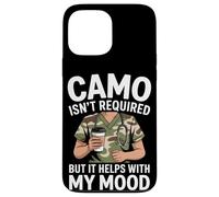Camo no es necesario, pero ayuda con mi estado de ánimo VA enfermera Carcasa para iPhone 13 Pro Max
