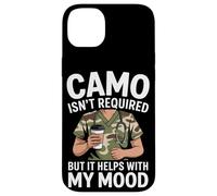 Camo no es necesario, pero ayuda con mi estado de ánimo VA enfermera Carcasa para iPhone 14 Plus