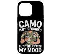 Camo no es necesario, pero ayuda con mi estado de ánimo VA enfermera Carcasa para iPhone 14 Pro Max