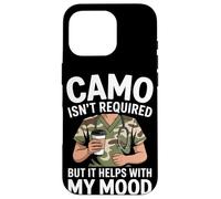 Camo no es necesario, pero ayuda con mi estado de ánimo VA enfermera Carcasa para iPhone 16 Pro
