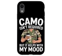 Camo no es necesario, pero ayuda con mi estado de ánimo VA enfermera Carcasa para iPhone XR