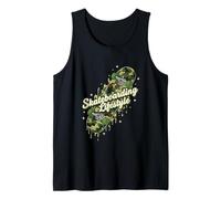 Camo Skateboarding Drip Life Style Camiseta sin Mangas