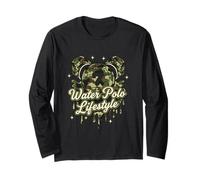 Camo Waterpolo Drip Life Style Manga Larga