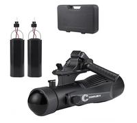 Camoch - Patinete subacuático de 900 W | Patinete de alta velocidad para mar y piscina con batería extraíble de 16 Ah | para esnórquel, SUP, kayak y buceo (baterías duales)