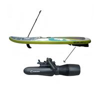 Camolech Patinete Eléctrico Subacuático de 700W, Patinete Marino de Buceo Libre de 40M y Esnórquel, Patinete de Agua con Motor Sin Escobillas, Batería Desmontable de 60 Minutos para Piscina (700W