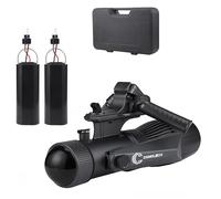 CAMOLECH Scooter subacuático de doble batería de 900 W y motor de tabla de remo, 2 baterías extraíbles de 16000 mAh, 140 minutos x 2 tiempo de funcionamiento máximo, 3,1 m/s, propulsor eléctrico de