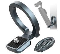 CAMOLO GEEK Soporte magnético compatible con DJI Osmo Pocket 3, adaptador MG-OP3 Pocket3, soporte magnético de expansión para teléfono con soporte de aleación de aluminio Arca-Swiss de 1/4 a 20