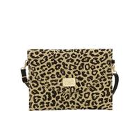 Camomilla Bolso Bandolera de Playa Mujer, Fibras Naturales, Colección Lurex, Color Negro